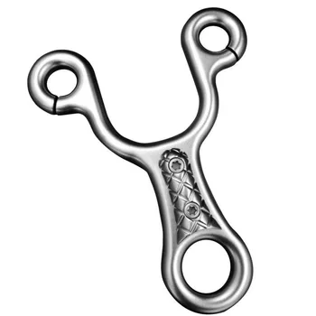 

TC21 titanium alloy CNC high-end traditional round eye patch slingshot non-casting wire cutting slingshot not casting 120-42