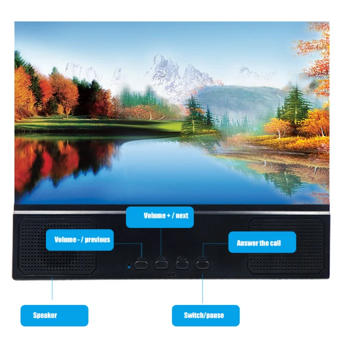 12 дюймов высокой четкости проекционный телефон держатель экран увеличительный кронштейн с Bluetooth динамик 3D HD увеличитель для экрана телефона