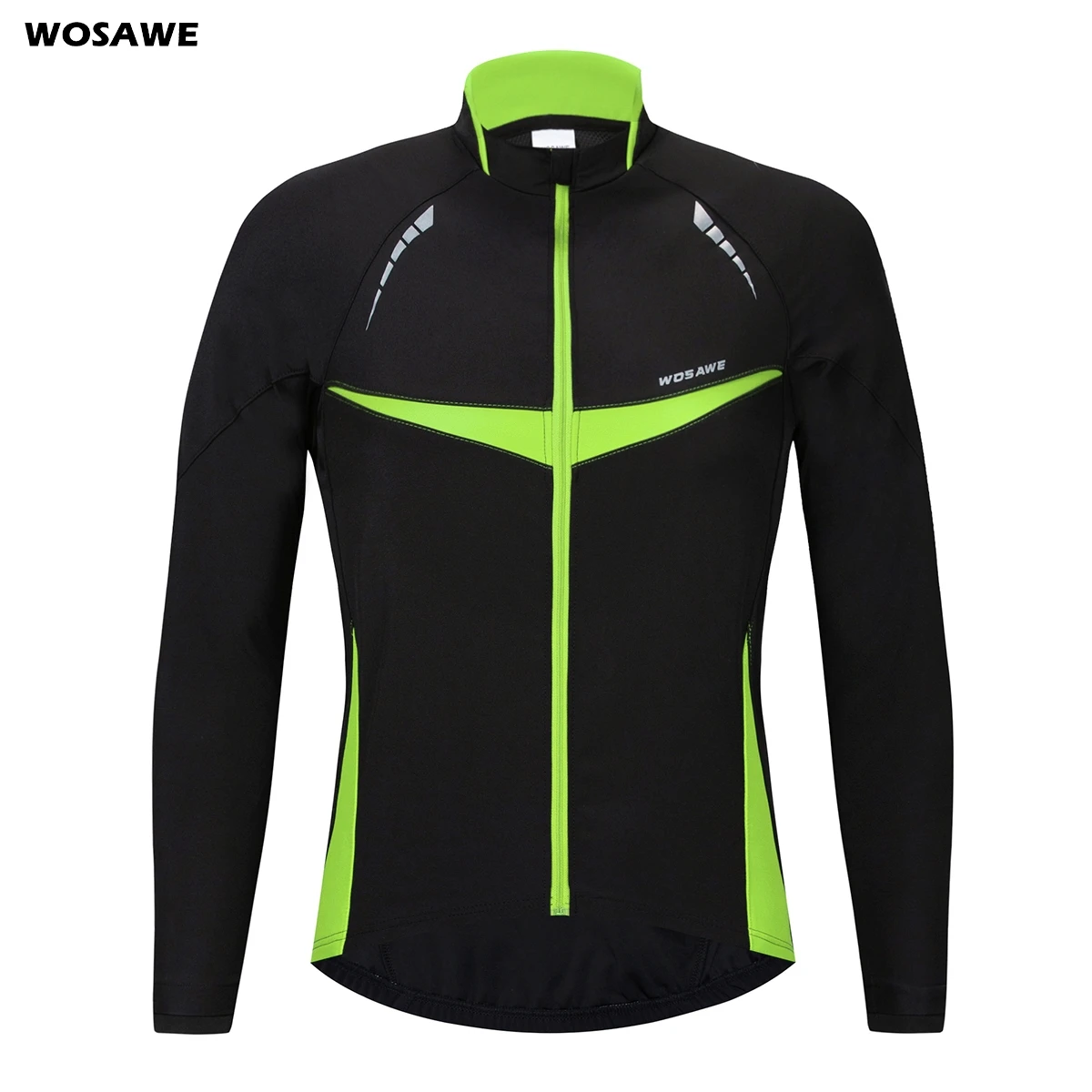 WOSAWE зимняя велосипедная куртка ветрозащитная теплая для горного велосипеда