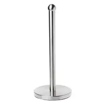 Нержавеющая сталь одинарная Вертикальная Колонка кухонный держатель для полотенец Держатель рулона пластиковый держатель мешка для хранения ванной креативный