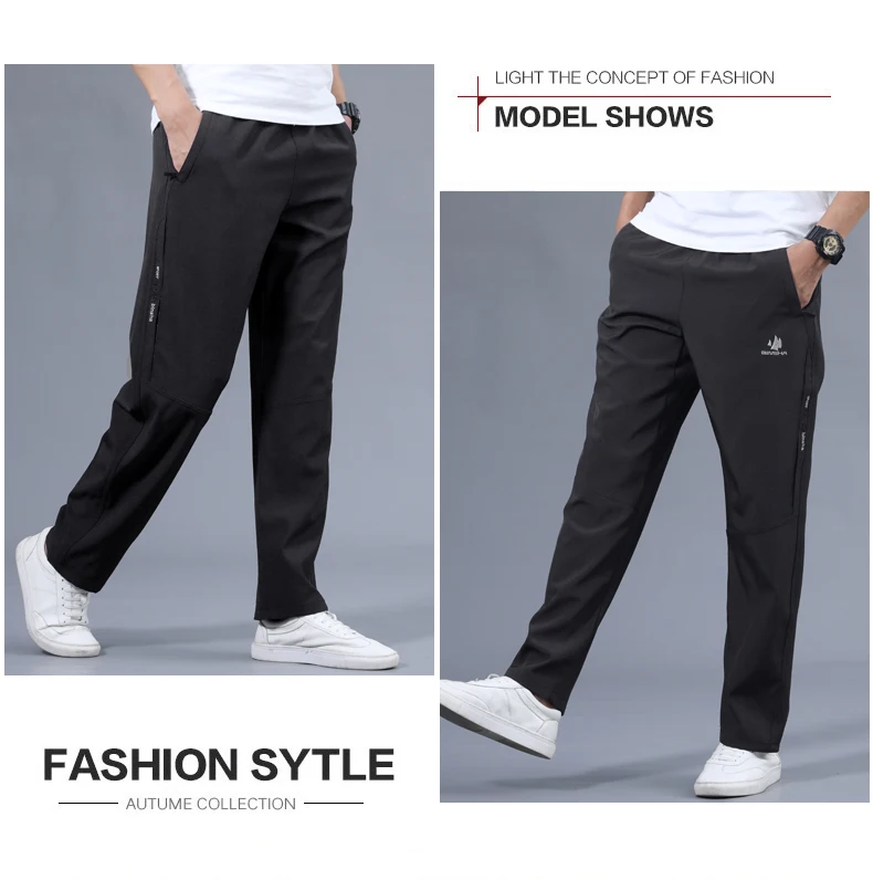Pants Straight Wide Loose Women Plus Size Calca Masculina Cargo Pants Black Pantaloni Uomo Bestselling New GG50ck035
