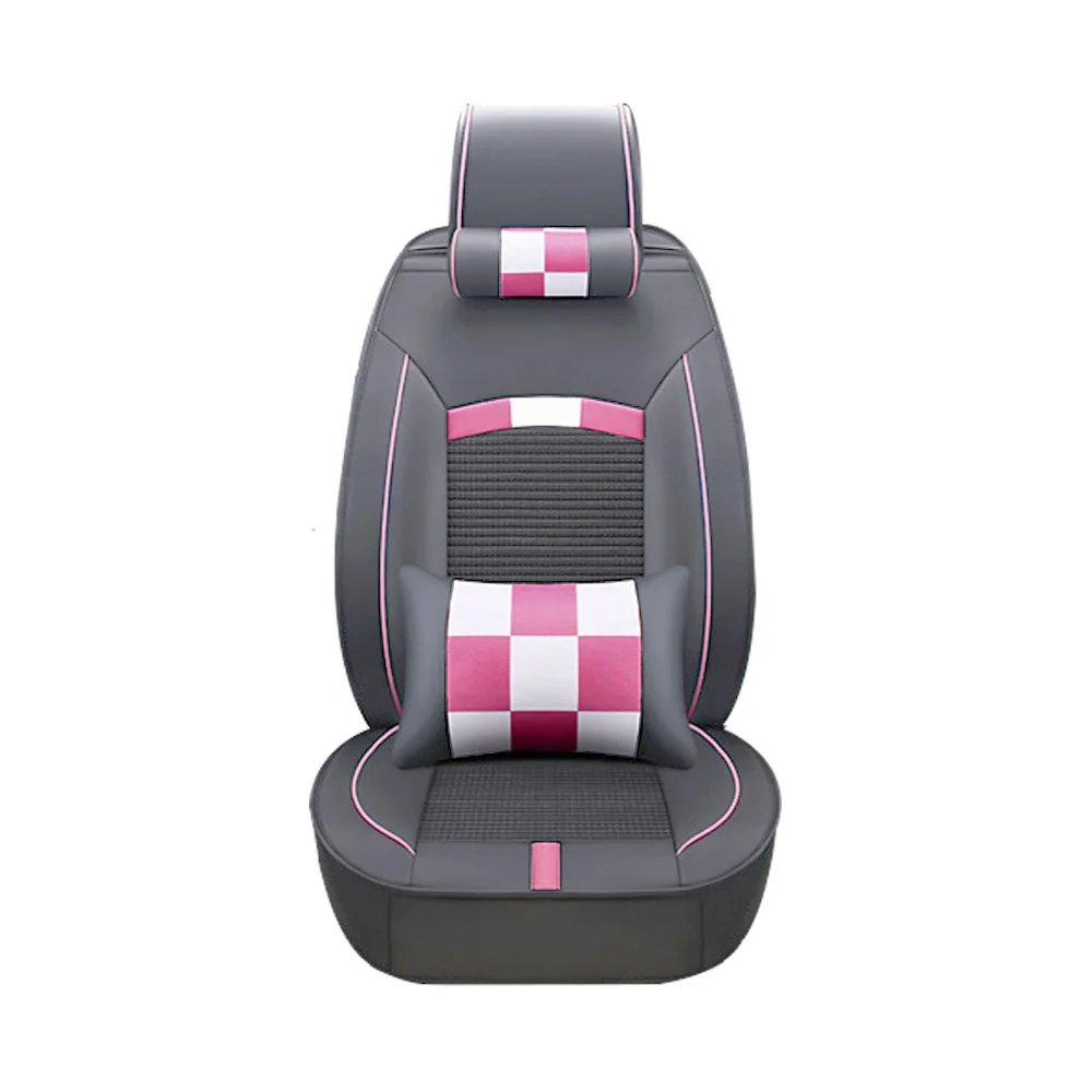 Luxury Car Seat Cover Four Season For Suzuki Ignis Leather Full Set Car