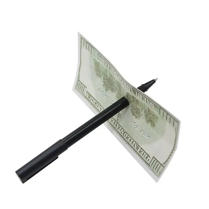 

Double-head Bill Penetration Pen Plastic Banknote Piercing Pen Magic Props