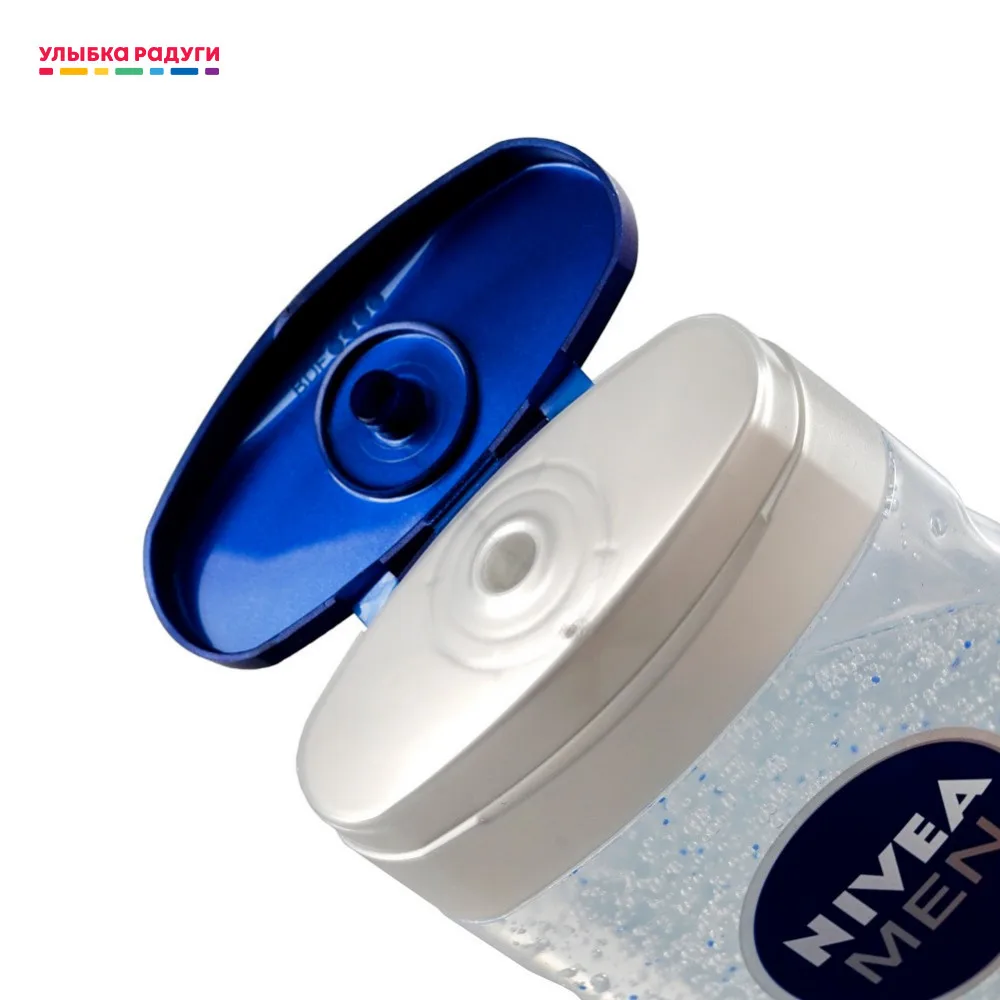 Мужской гель для душа Nivea Men &quot Заряд чистоты с очищающими микрочастицами