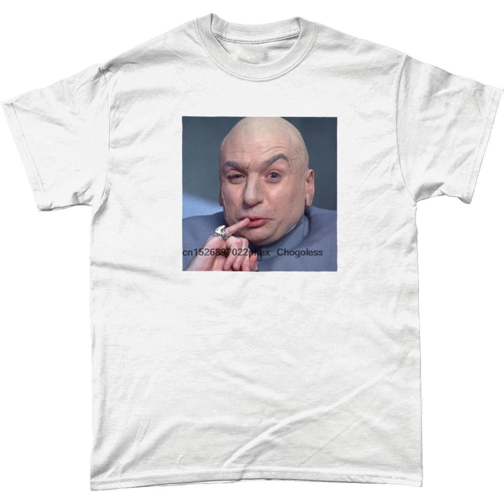 Dr. Evil Austin Powers camiseta|Camisetas| - AliExpress