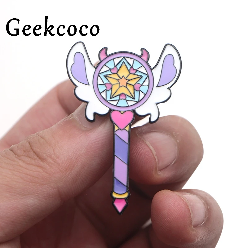 Geekcoco 2 шт. модная Эмаль Булавка мультфильм Милая брошь коллекция металлическая брошь значок Броши для женщин мужчин Ювелирные изделия Подарки J0574