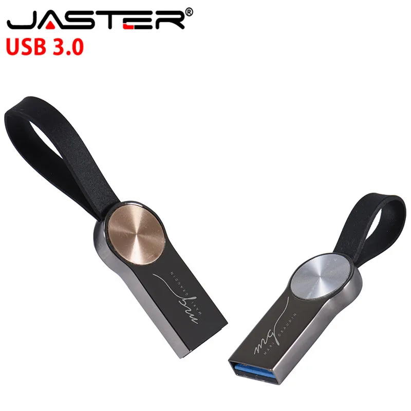 JASTER USB 3,0, металлический, 4 цвета, usb флеш-накопитель, 4 ГБ, 8 ГБ, 16 ГБ, 32 ГБ, 64 ГБ, 128 ГБ, флеш-накопитель, портативный u-диск(более 10 шт., бесплатный логотип