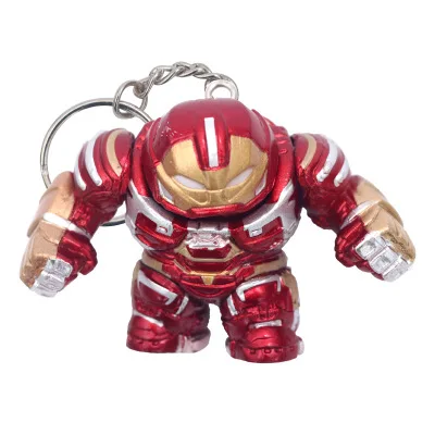 XT029 Модный брелок Мстители Marvel Женская сумка Аксессуары для дамских сумочек 3d Поп Тор танос Черная пантера рейтеон Человек-паук брелок кольцо - Цвет: XT029