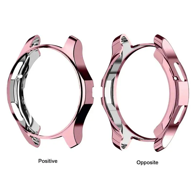 Soft TPU Watch Shell For Samsung Gear S3 / Galaxy Watch46/42mm Plated Smart Watch Case Protection Cover