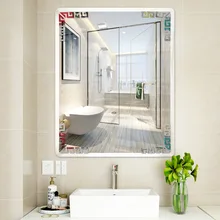 JM447 отделка наклейки акриловые зеркальные наклейки Наклейка на мебель ТВ фон украшения настенные наклейки Экологически чистые водопроводные