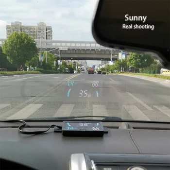 

car Hud A200 Universal Obd 2 Car Head Up Display Driving Computer Windshield Digital Speed Projector Fuel Consumption