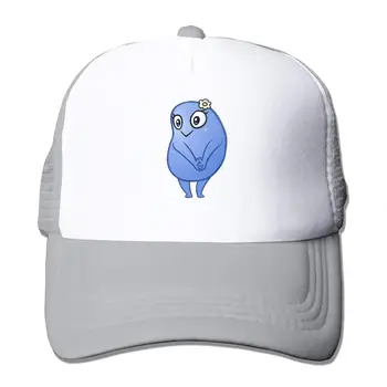 

Happy Jellybean Men Cap Denim Cotton Adjustable Hat Custom Funny Fishing Visor Ash Mesh Trucker Hat