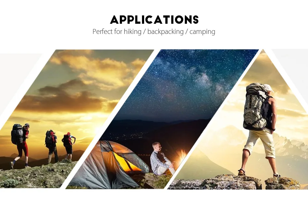 Portable Outdoor Camping Hiking Sleeping Bag Ultra Light Duck Down Winter Warm Adult Envelope Sleeping Bag 210X80X50cm