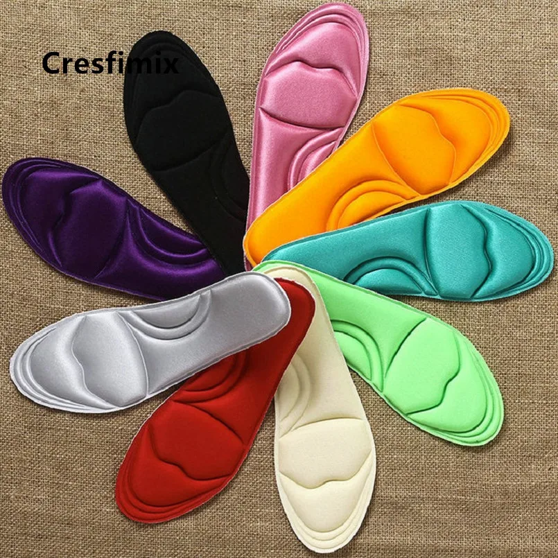 Cresfimix semelle de chaussures женские мягкие и удобные женские весенние дышащие кроссовки с стелькой a5567