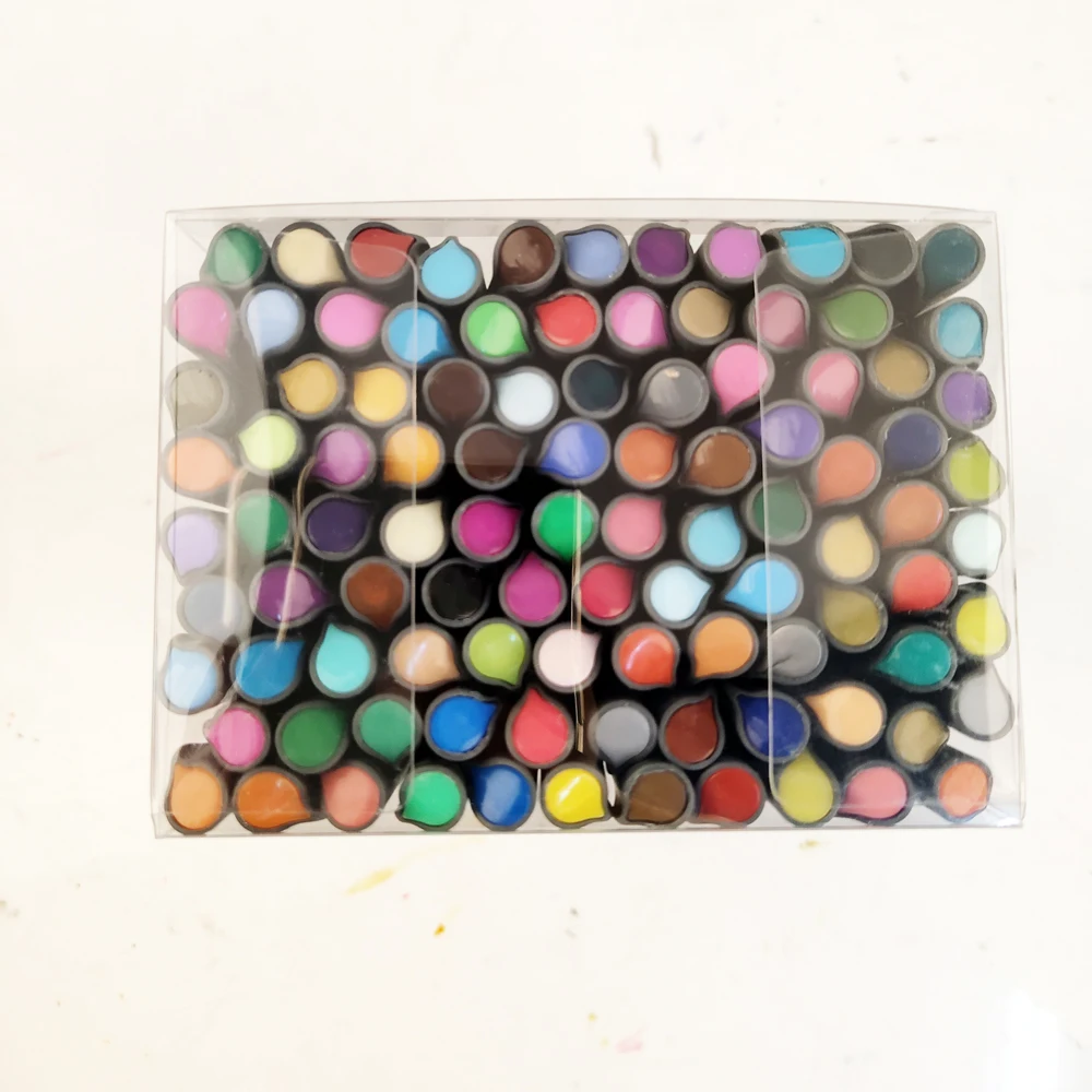 100 Colors Художественный маркер Fineliner ручки Bullet Journal 12 24 48 60 100 цветов Рисование эскиз манга графическое граффити ручка товары для рукоделия - Цвет: 100 Colors