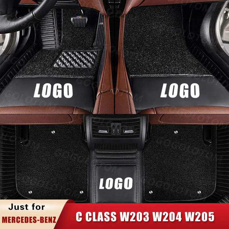 Custom Car Floor Mats For Mercedesbenz C Class Klasse Clase C W203