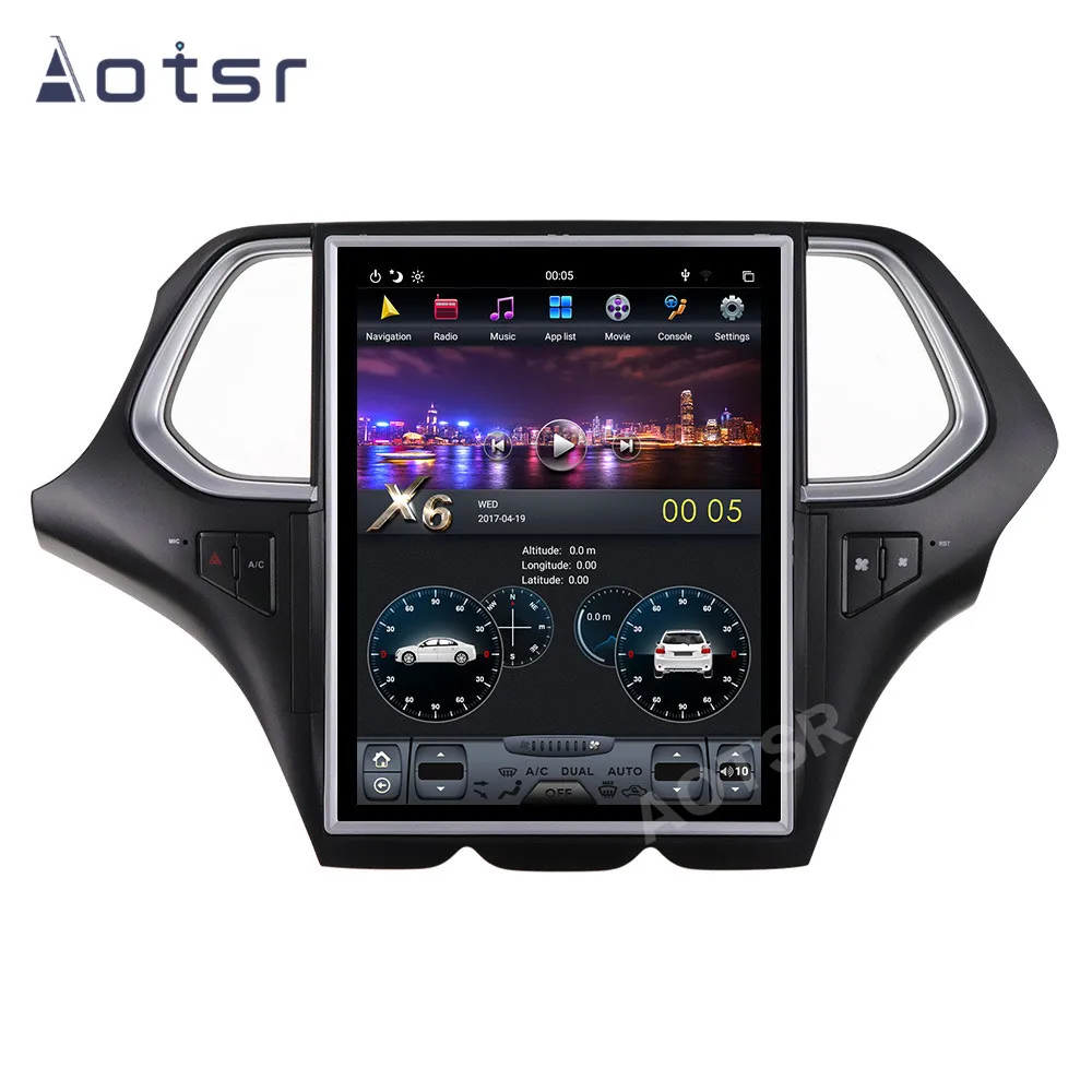 

Aotsr Tesla Android 9 вертикальный экран автомобильный DVD-мультимедийный плеер GPS-навигация для GAC Trumpchi GS4 DSP Carplay IPS 12,1 дюйма радио