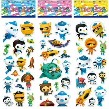 

Octonauts 3D Bubble Sticker Cartoon Toy The Octonauts Sticker Toy Action Character Child Toy Gift