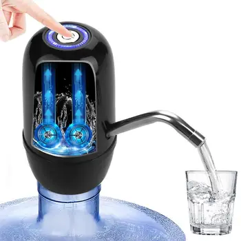 

Dropshipping USB Fast Charging Electric Automatic Pump Dispenser Double Motor Bottle Drinking Water For Hone Ofice