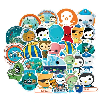 

50pcs Octonauts Sticker For DIY Luggage Laptop Skateboard Car Decor Funny Sticker