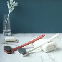 Автономный дизайн, лесная щетка для ванны, длинная ручка, мягкая щетина, щетка для полотенец, щетка для ванны для взрослых, 171 г