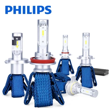 

Philips Original H4 H7 led Car Headlight Bulbs 9005 9006 HB4 9012 HIR2 H11 Auto Fog Light LED lamps for cars 6000K 12V 1 Pair