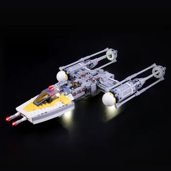 

LED Light Kit For Star War Series Y-Wing Star fighter Lighting Set Compatible With 75172 (NOT Include The Model)