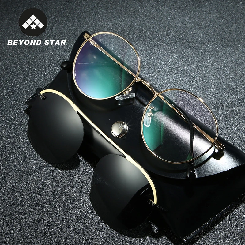 BEYONDSTAR 2019 высококачественные круглые поляризованные солнцезащитные очки с