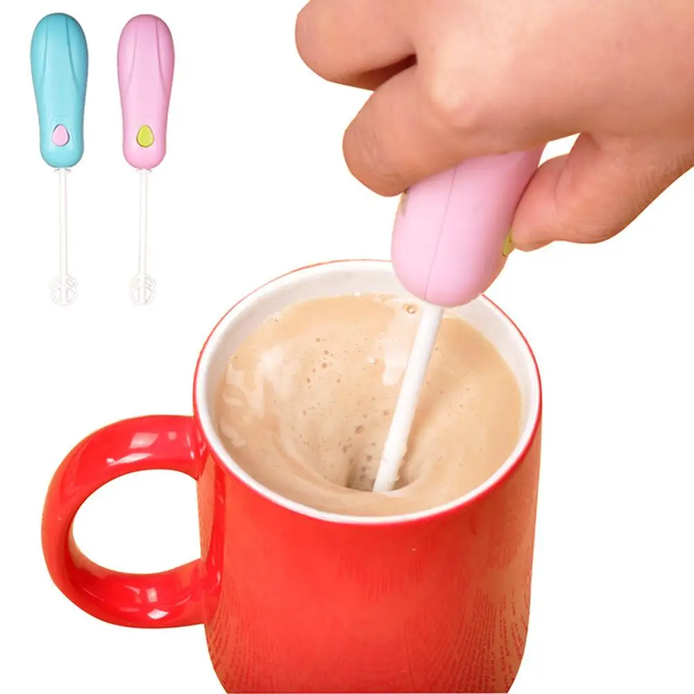 

Mini Portable Kitchen Electric Hand Whisk Mini Portable 5W 10000 RPM Mixer Coffee Milk Egg Beater Plastic Blender