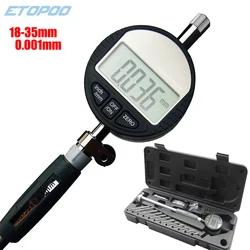 Precision Digital Dial Bore Gauge Micrometer Set - Advanced Measuring Tools (18 - 35)