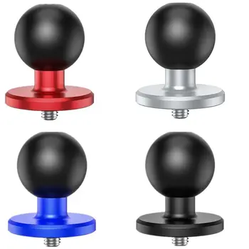

Motorcycle Handlebar Clamp Base 1 Inch Rubber Ball Head Mount for Go-pro Action Cameras Cellphones Bracket Accessories