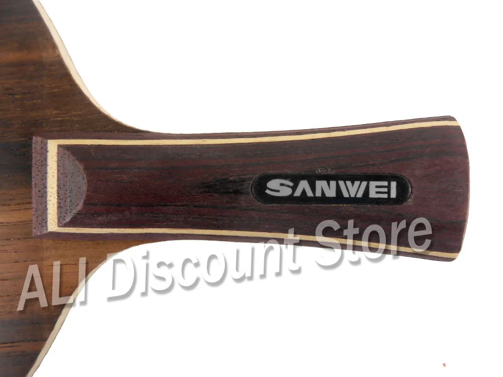 Sanwei H5 сандаловый деревянный H-5 Ebony-5 Attack-Loop OFF+ лезвие для настольного тенниса для ракетки для пинг-понга