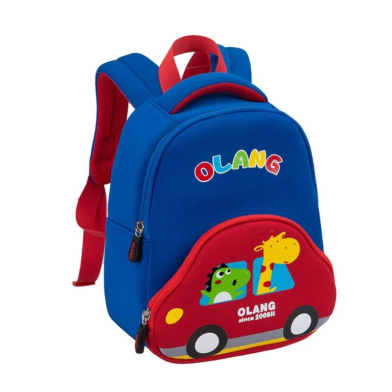 GREATOP New Arrival Cartoon Childrens Backpack 3D Car Design Anti Lost Schoolbags 2 Sizes Cute Boys Girls Gift Mochila Escolar