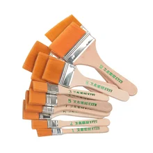 12 шт. художественная кисть для рисования масляная Акварельная гуашь кисть для рисования многофункциональная промышленная краска барбекю нейлоновые кисти художественная поставка