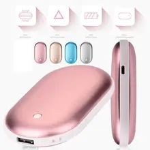 Теплее 2400 мАч портативный источник Экономичный Электрический нагреватель для рук алюминиевый сплав офисный домашний подарок карманный на открытом воздухе USB путешествия