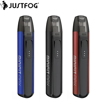 

Justfog Minifit Max Pod Kit 1.5ml Minifit Cartrdige 650mAh built-in battery Vaporizer Electronic Cigarette Vape Pod System Kit