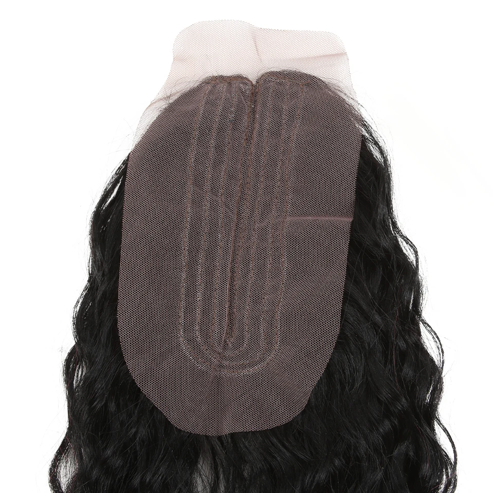 Белла Курчавые Кудрявые волосы с закрытием для черных женщин длинные 30 дюймов Омбре золотые синтетические волосы 6 Пряди с 1 свободной частью закрытия
