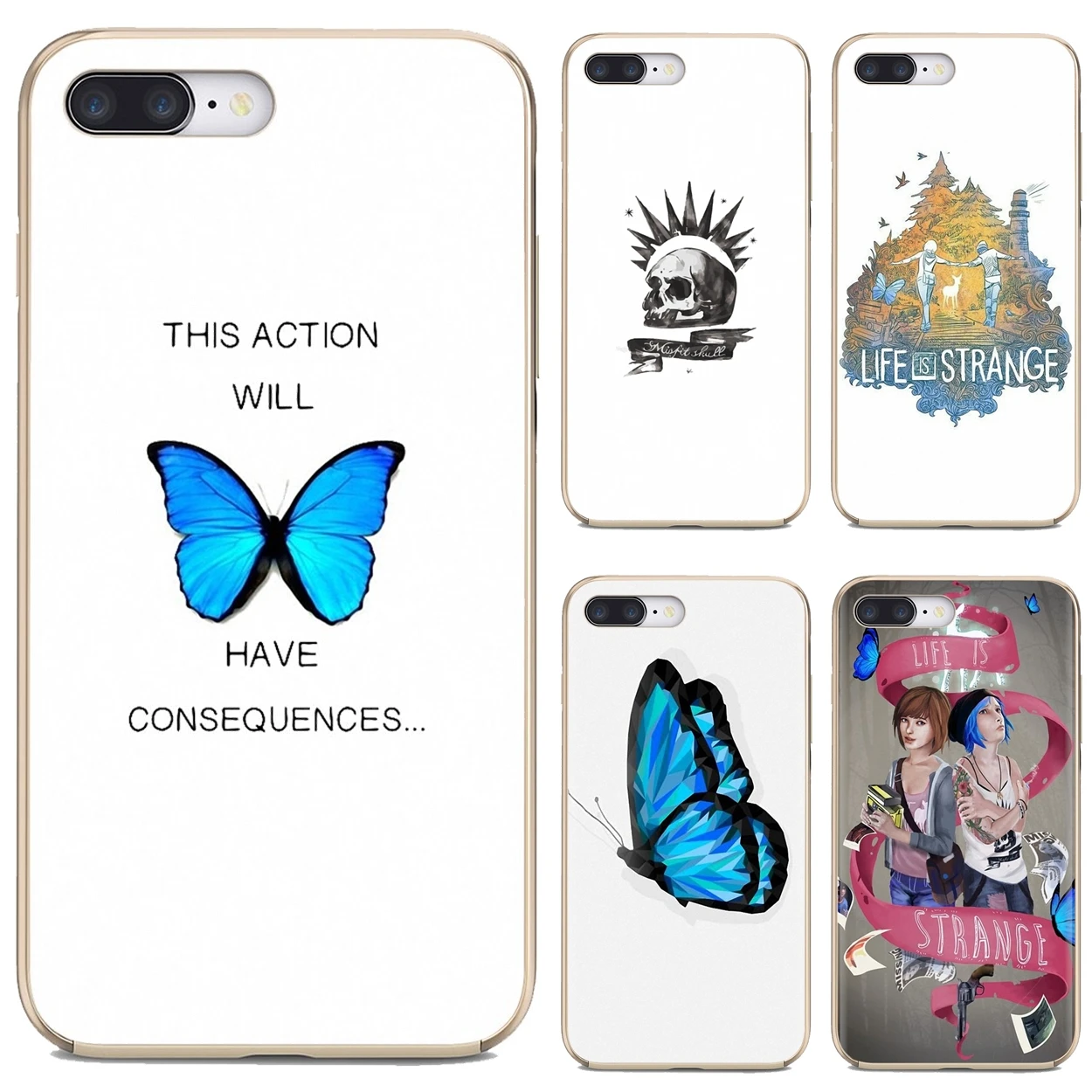 Life Is странная Бабочка для Samsung Galaxy A10 A30 A40 A50 A60 A70 S6 Active Note 10 Plus Edge M30 мягкий кожаный