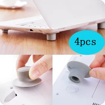 

Notebook Accessory Portable Laptop Cooling Stand Notebook Skidproof Pads Heat Reduction Feet Mat Cool Holder For Macbook Air Pro