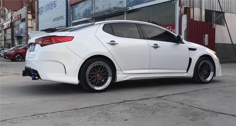 CEYUSOT для kia K5/Optima bige спойлер 2011 2012 2013 FRP материал багажник задний спойлер губы крылья цвет хвост плавник K5 автозапчасти