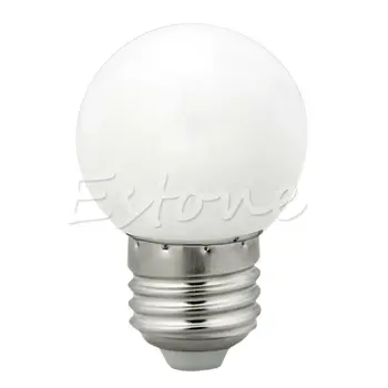 

1W E27 mini LED Golf Ball Bulb Globe Light in Blue, Red, Green, Yellow,White 28TC