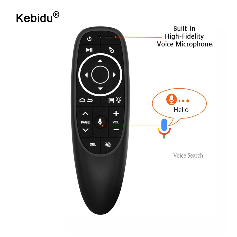 Пульт дистанционного управления kebidu G10 G10S Pro беспроводная 2 4G воздушная мышь с