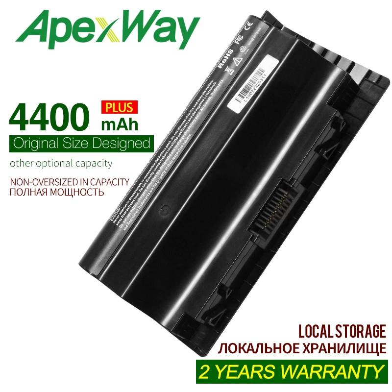 14 4 В 8 ячеек 4400 мАч ноутбука Батарея A42-G75 для Asus G75V G75 G75VW 3D G75VM G75VW-DS73 G75VW-FS71 G75VW-FS72 |
