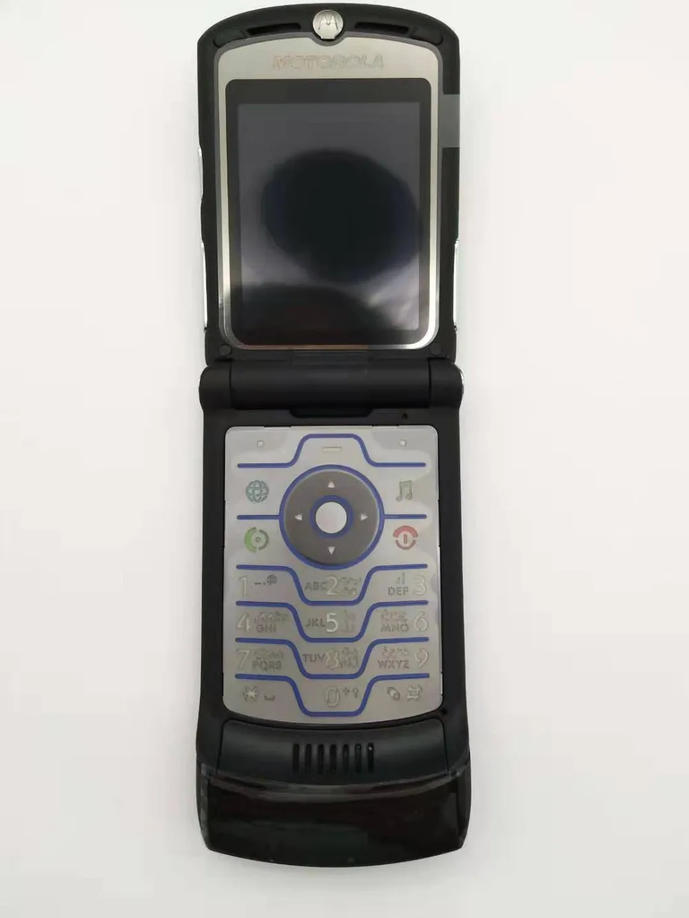 Motorola RAZR V3i разблокированный мобильный телефон GSM флип Bluetooth телефон один год гарантии
