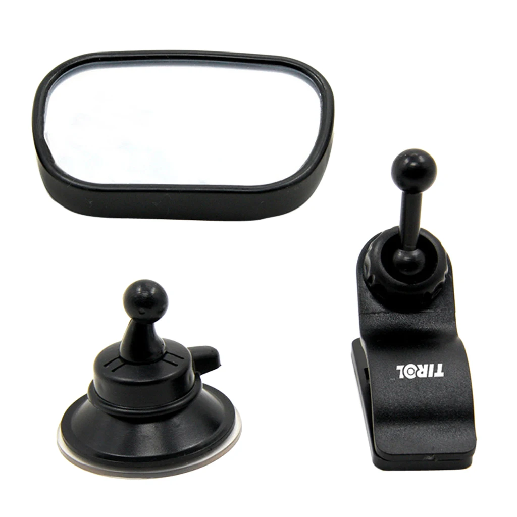 Baby Car Mirror - For Rear Facing Car Seats - Easily View Infant Toddler