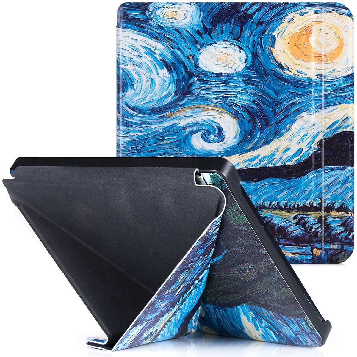 Tolino Vision 6 Ereader Origami Stand Case - Premium Pu Leather Cover Con Auto Sleep/Wake
