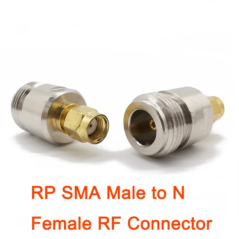Коаксиальный антенный разъем типа N к SMA RF 50 ом никелированный RP для подключения