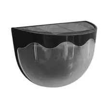 6 LEDs Solar Lamp Sensor Waterproof Solar Light White Light Fence Gutter Garden Yard Roof Wall Lamp Dropshipping