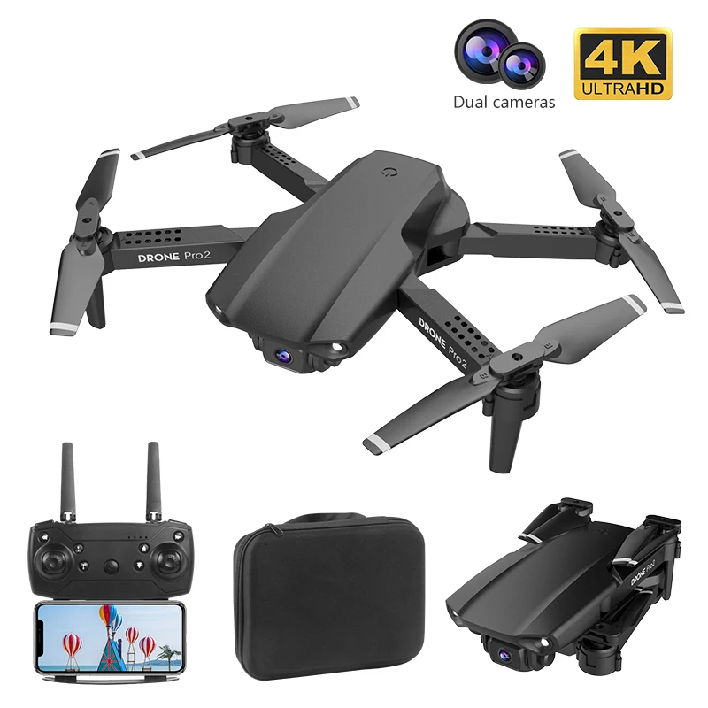 Мини Дрон с камерой 1080P HD WIFI FPV Радиоуправляемый вертолет Профессиональный