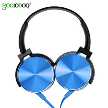 Наушники Extra Bass, 3,5 мм, AUX, игровая гарнитура, складные, портативные, регулируемые наушники для компьютера, ПК, телефонов, Auriculares